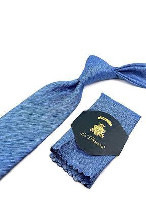 کراوات آبی مردانه میکروفیبر Kravatkolik - کد 819641915