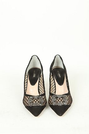 کفش مجلسی مشکی زنانه چرم خالص Elisse Shoes - کد 686007101