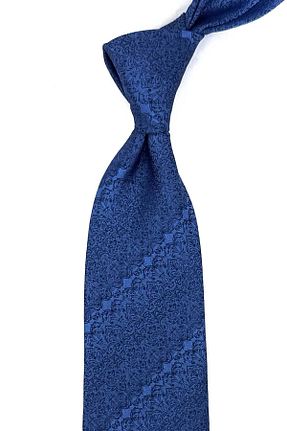 کراوات آبی مردانه میکروفیبر Kravatkolik - کد 819625365