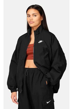 کت اسپرت بژ زنانه اورسایز Nike - کد 841485389