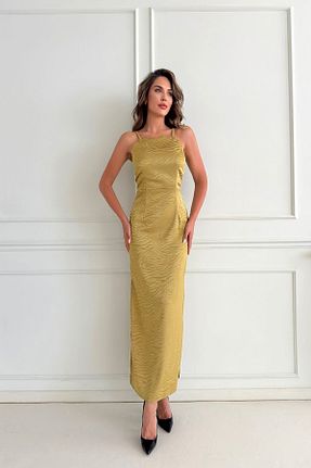 لباس طلائی زنانه بافتنی WOMAN VISION - کد 839347543