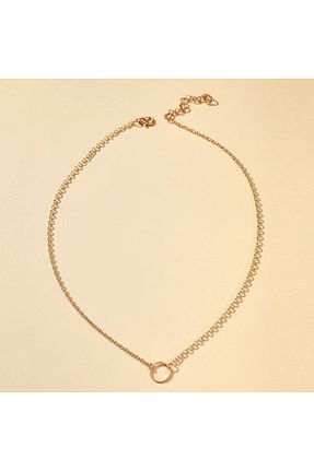 گردنبند جواهر طلائی زنانه روکش طلا MODAMAYS - کد 841521176