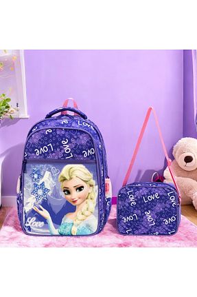 کیف مدرسه بنفش بچه گانه پارچه ای Shopiolog - کد 841533556