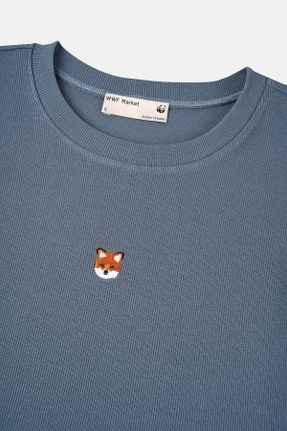 تی شرت طوسی زنانه رگولار کد 841527894