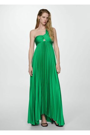 لباس سبز زنانه بافت پلی استر رگولار کد 807918650