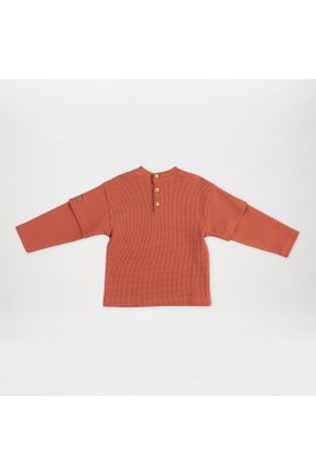 تی شرت نارنجی بچه گانه رگولار کد 795855417