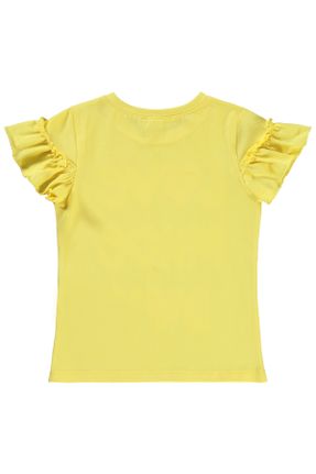 تی شرت زرد بچه گانه رگولار کد 826692903