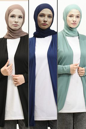 رویه حجاب مشکی زنانه ویسکون IRK - کد 841192834