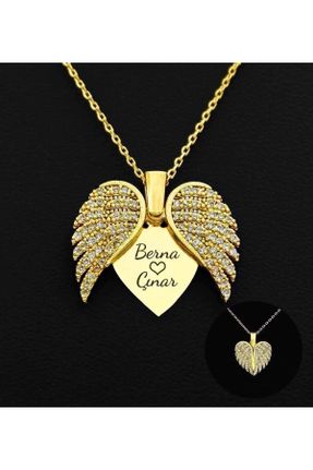 گردنبند جواهر طلائی زنانه کد 741986814