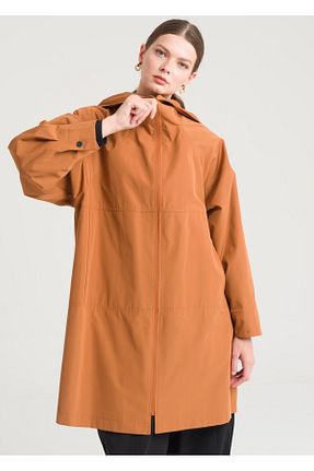ترنچکت قهوه ای زنانه بدون آستر Armağan - کد 841225741