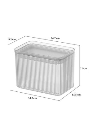 مرتب کننده لوازم آرایش نارنجی پلاستیک 14 x 24 کد 830149140