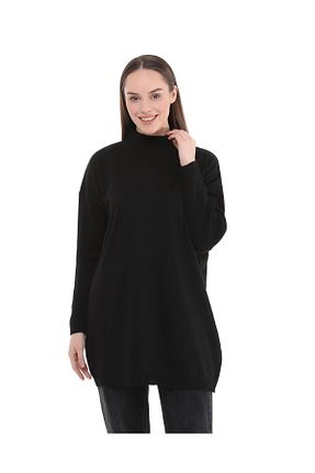 پلیور حجاب مشکی زنانه اکریلیک ilmek - کد 788631806