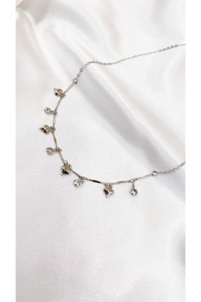 گردنبند جواهر زنانه برنز کد 841307681
