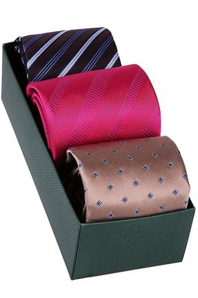 کراوات صورتی مردانه میکروفیبر Kravatkolik - کد 36991082
