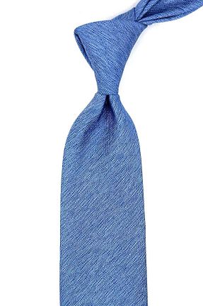 کراوات آبی مردانه میکروفیبر Kravatkolik - کد 819641915