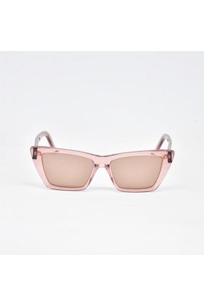 عینک آفتابی نارنجی زنانه UV400 Yves Saint Laurent - کد 341396906