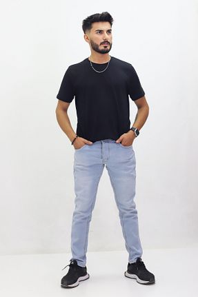 شلوار جین آبی مردانه رگولار GZT TEKSTİL - کد 841366476