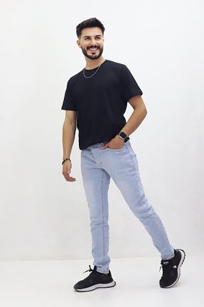 شلوار جین آبی مردانه رگولار GZT TEKSTİL - کد 841366476