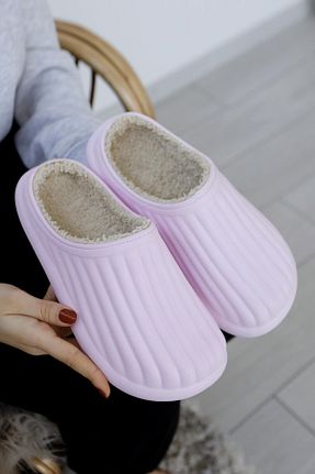 دمپائی خانگی صورتی زنانه پارچه ای AHS - کد 773244220