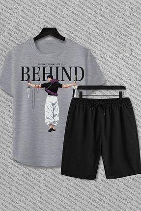 ست بالاتنه و پائین تنه طوسی زنانه تریکو aynewmoda - کد 841448782