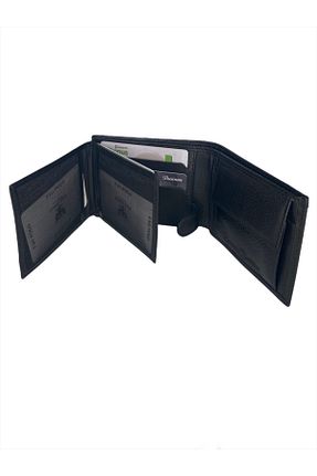 کیف پول مشکی مردانه ابعاد بزرگ JACK KENNEDY - کد 222166769