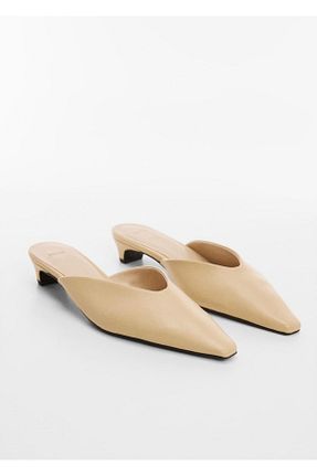 بابت بژ زنانه پارچه ای MANGO - کد 804893395