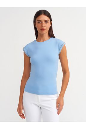 تی شرت آبی زنانه کد 834081391