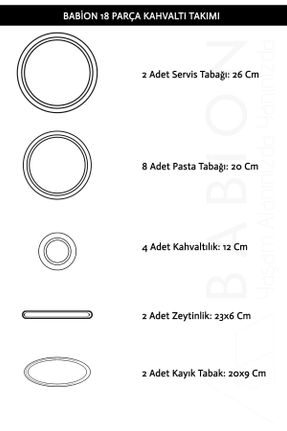 سرویس صبحانه خوری مشکی 12 نفره سرامیک 21 پارچه قابل استفاده در مایکروویو کد 456896395