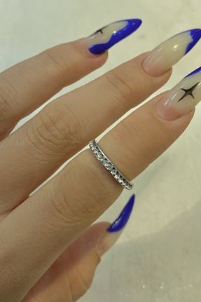 انگشتر جواهر زنانه زیرکن MAZEN - کد 841511819