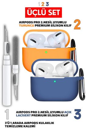 کیف Airpods نارنجی کد 838468675