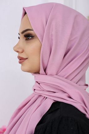 شال بنفش زنانه پنبه ای Diella - کد 788172737