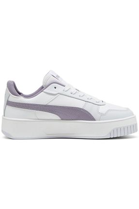 کفش اسنیکر سفید زنانه بند دار Puma - کد 841638080