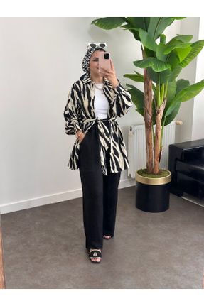 ست مشکی زنانه رگولار بافتنی کد 819526934