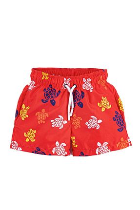 شلوارک ساحلی قرمز بچه گانه پلی استر Gold Class Kidswear - کد 725164191