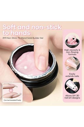ناخن مصنوعی و اکسسوری مشکی Gelshine - کد 818178162