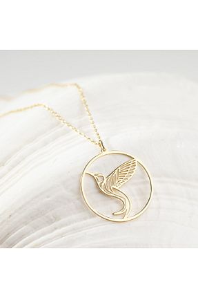 گردنبند نقره طلائی زنانه 925 عیار OneSilverGold - کد 841754440