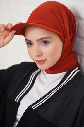 کلاه شنای اسلامی قهوه ای زنانه کد 816889887