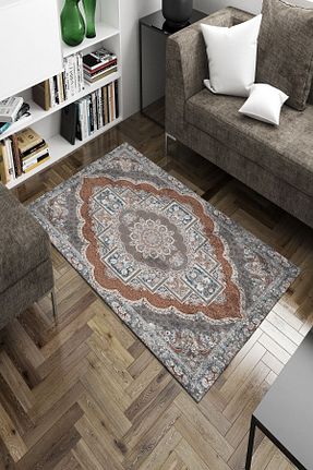 فرش رنگی زیره ضد لغزش WOOLLY HOME COLLECTİON - کد 675527359