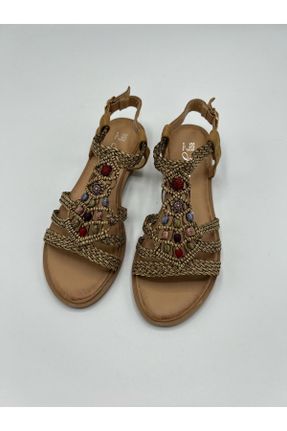 کفش کلاسیک خاکی زنانه پاشنه کوتاه ( 4 - 1 cm ) کد 812959044