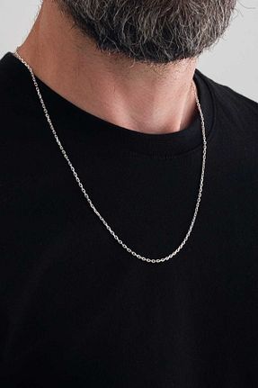 گردنبند نقره مردانه 925 عیار Sterling Silver - کد 839621396