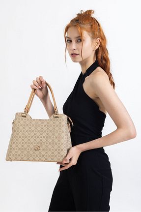 کیف دستی قهوه ای زنانه سایز متوسط LivKors - کد 755247669