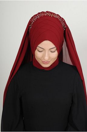 روسری زرشکی Yasmin S