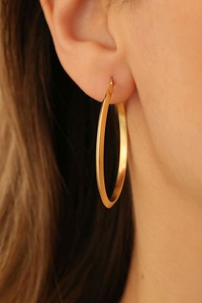 گوشواره نقره طلائی زنانه 925 عیار Nox Jewelry - کد 807899551