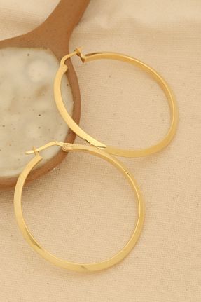 گوشواره نقره طلائی زنانه 925 عیار Nox Jewelry - کد 807899551