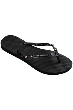 دمپائی مشکی زنانه چرم مصنوعی Havaianas - کد 841590567