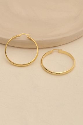 گوشواره نقره طلائی زنانه 925 عیار Nox Jewelry - کد 808155030