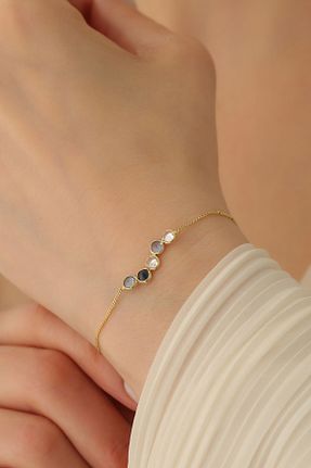 دستبند نقره رنگی زنانه 925 عیار Nox Jewelry - کد 814554476