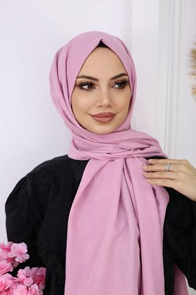 شال بنفش زنانه پنبه (نخی) کد 788172737