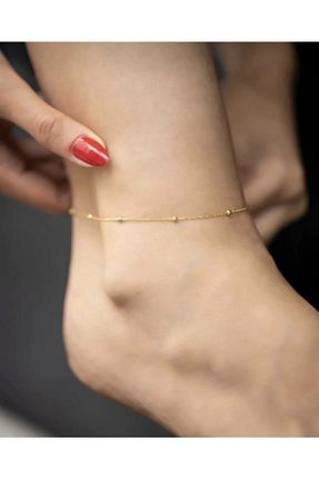 خلخال جواهر طلائی زنانه روکش طلا xesha - کد 841630379