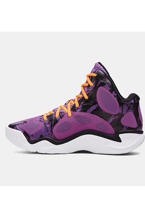 کفش بسکتبال بنفش زنانه Under Armour - کد 841641811